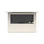 MacBook Air 15.3" Retina/Apple M3 (CPU 8- core, GPU 10- core, Neural Engine 16- core)/16GB/512GB - Starlight - INT KB (2024) (US